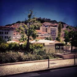 One of Lisbon's hills